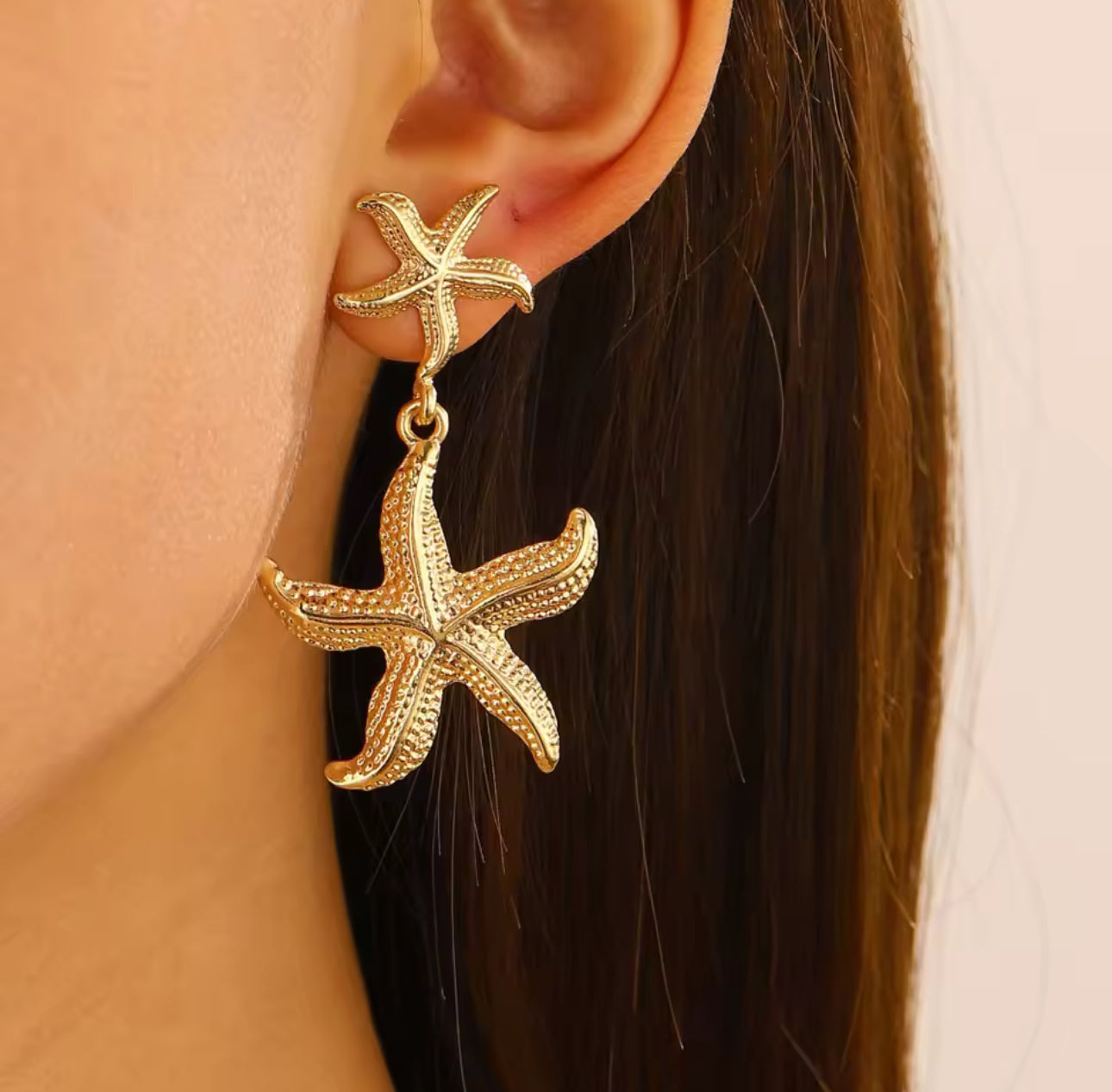 Arete doble estrella de mar