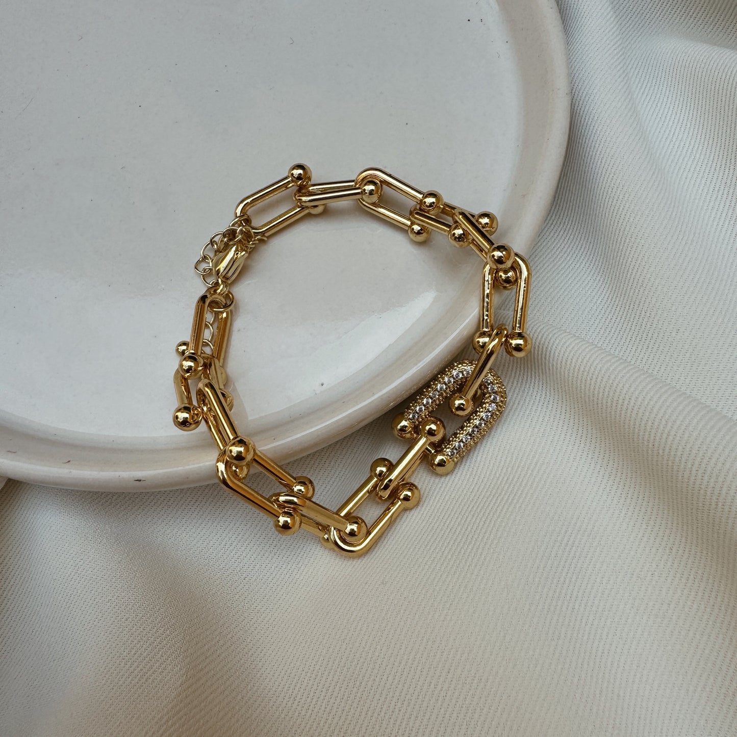 Pulsera tif circonias