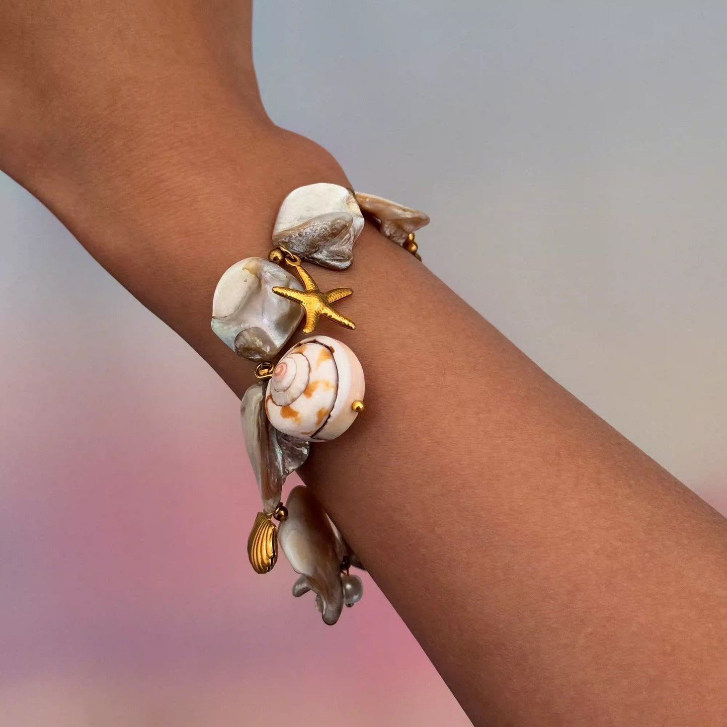 Pulsera Mar perlas