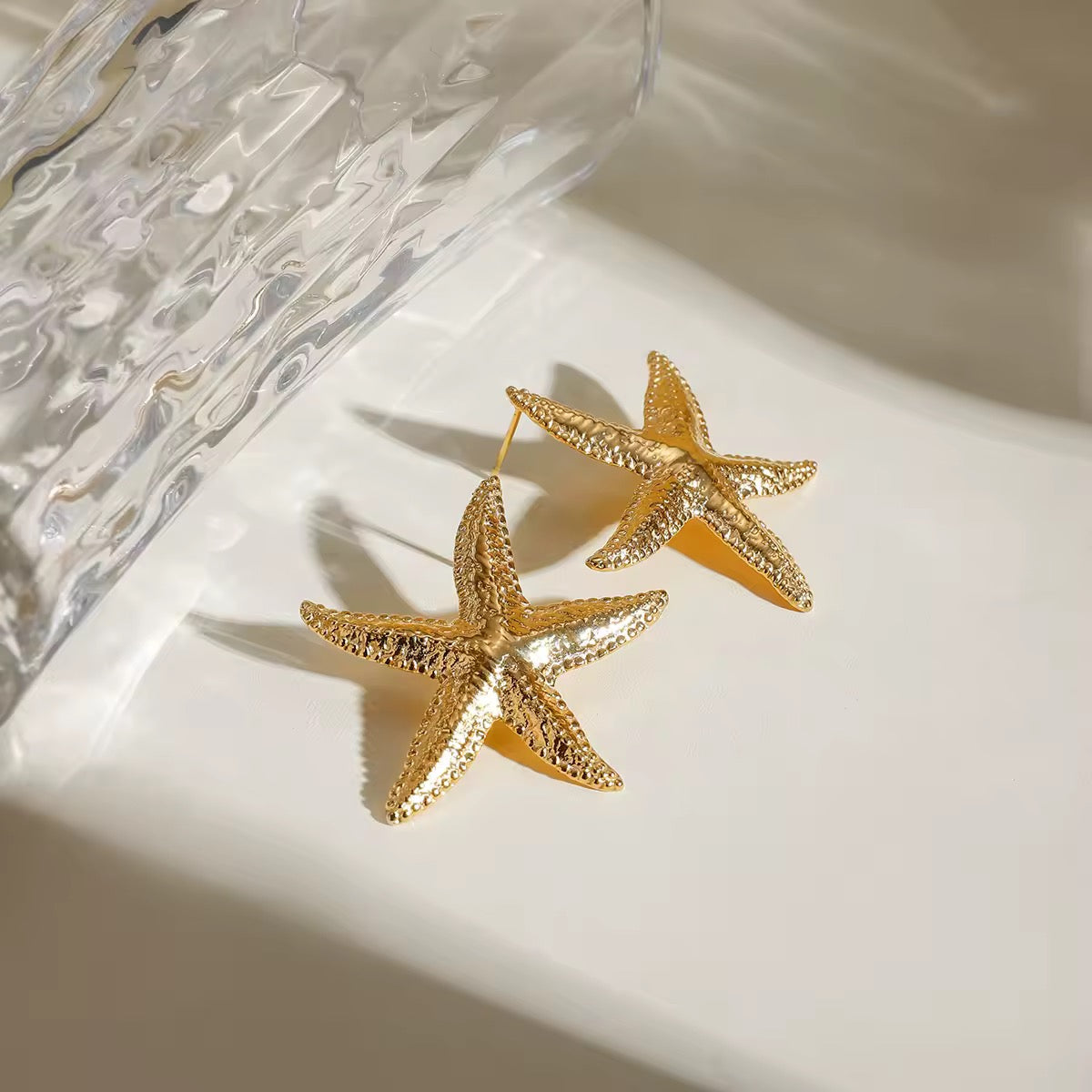 Aretes estrella de mar