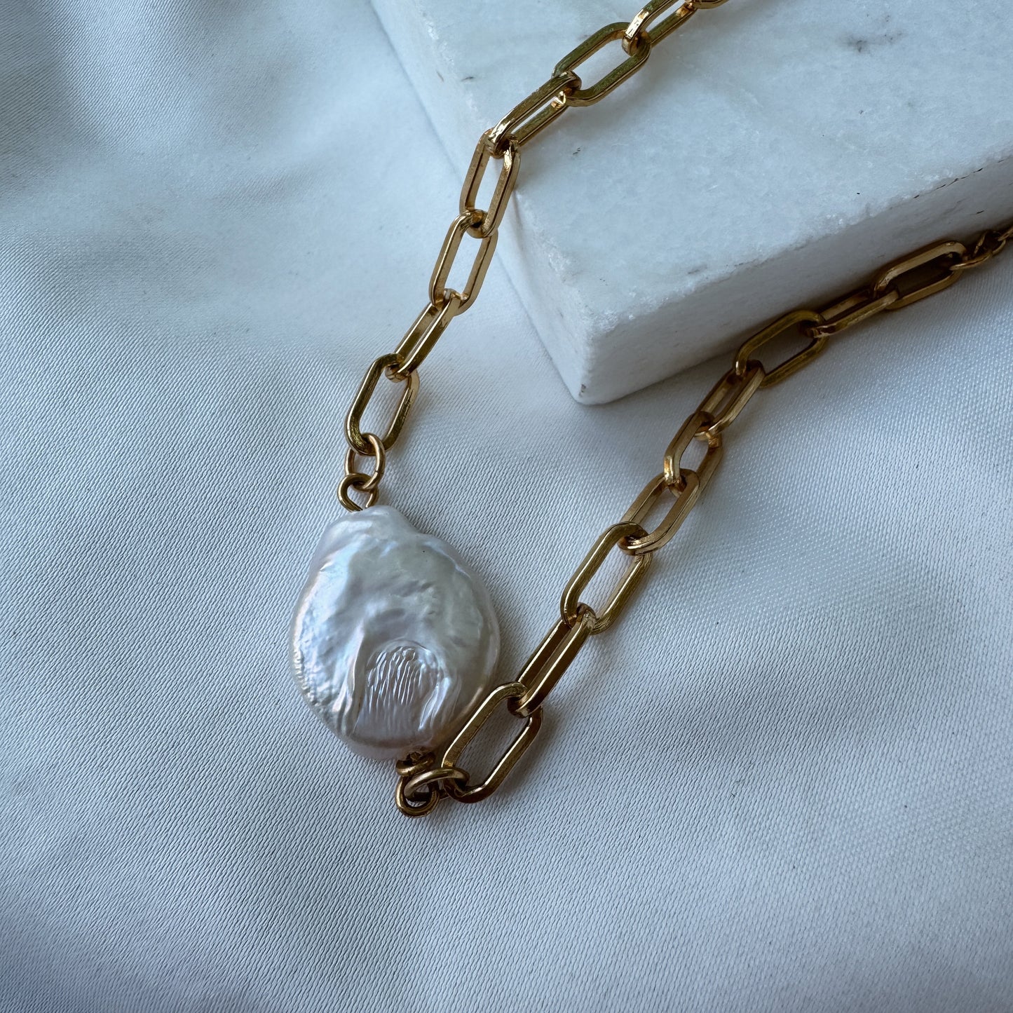 Brazalete perla barroca