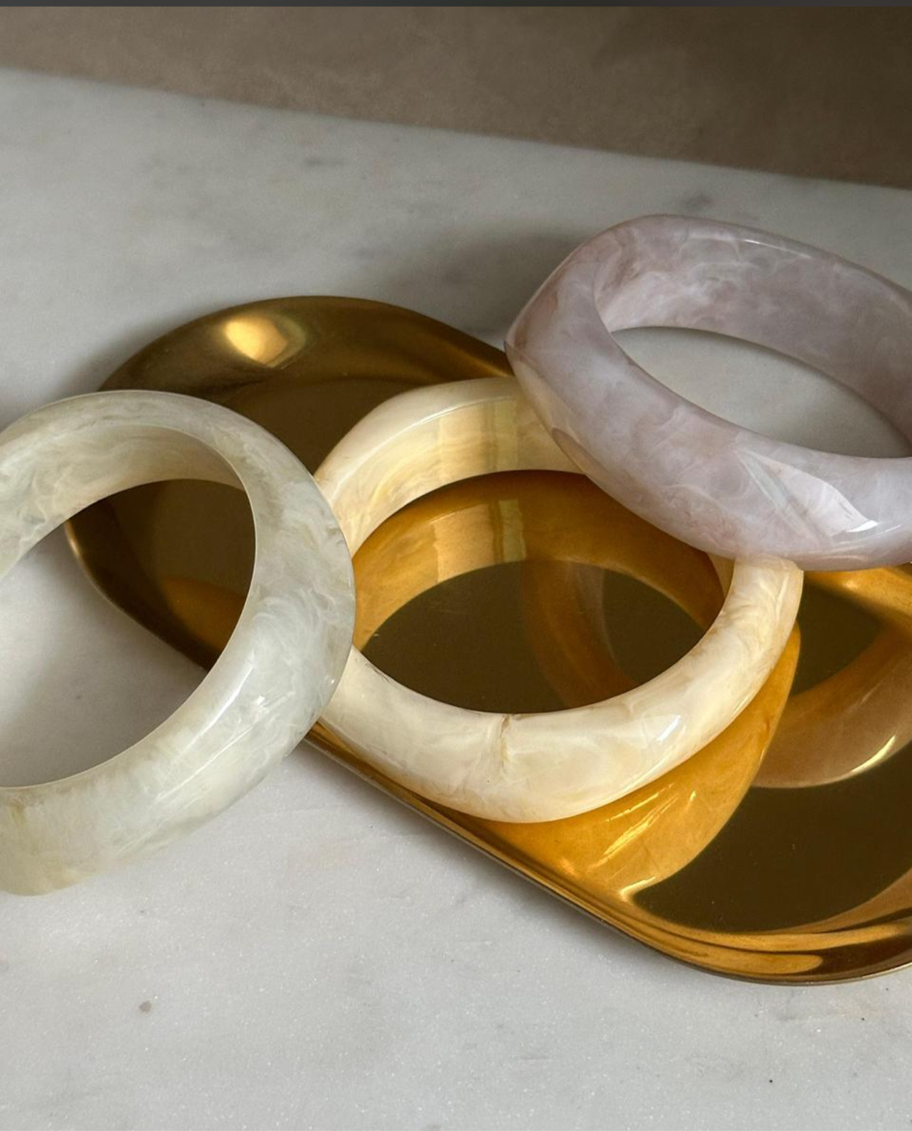 Pulseras acrílico