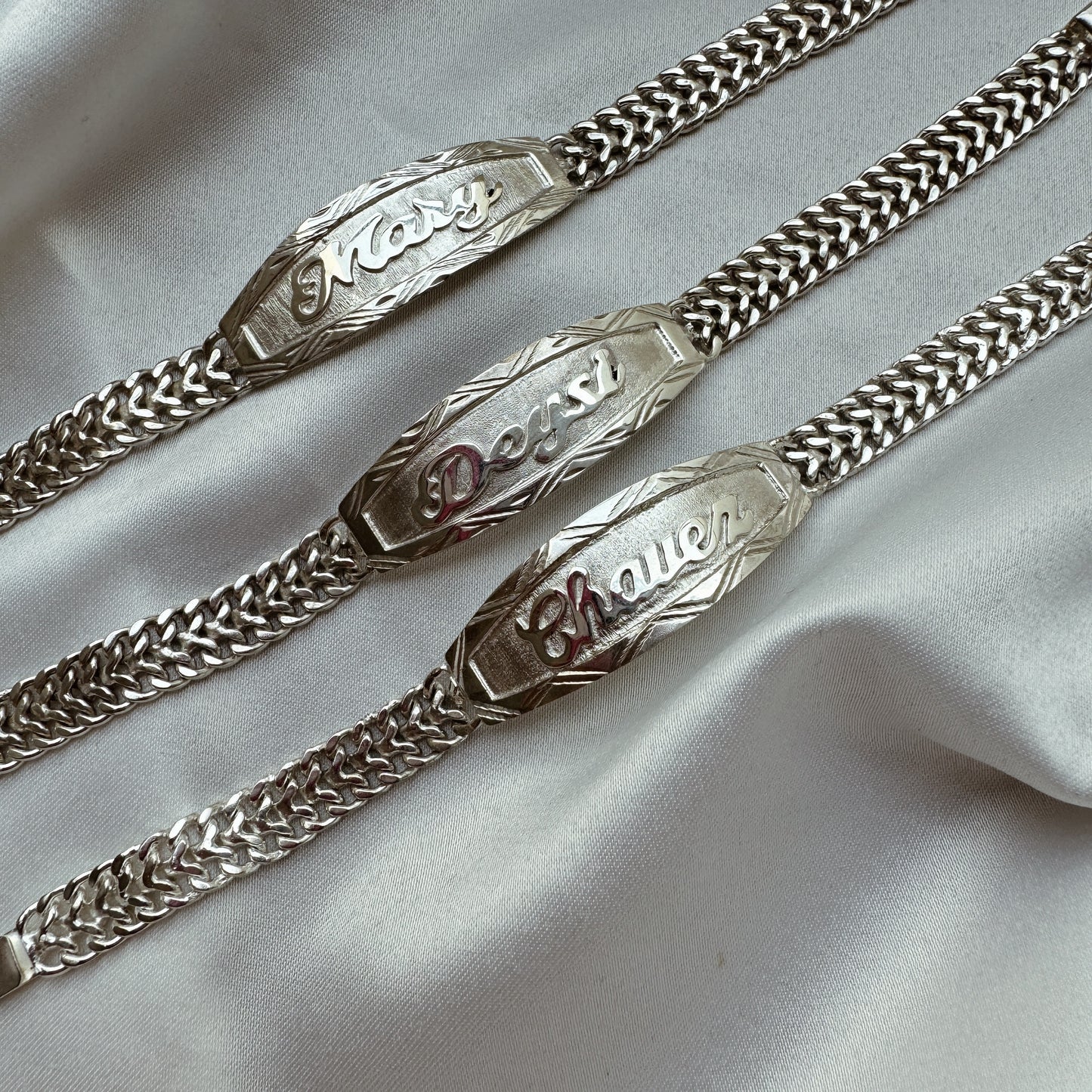Pulsera petatillo plata