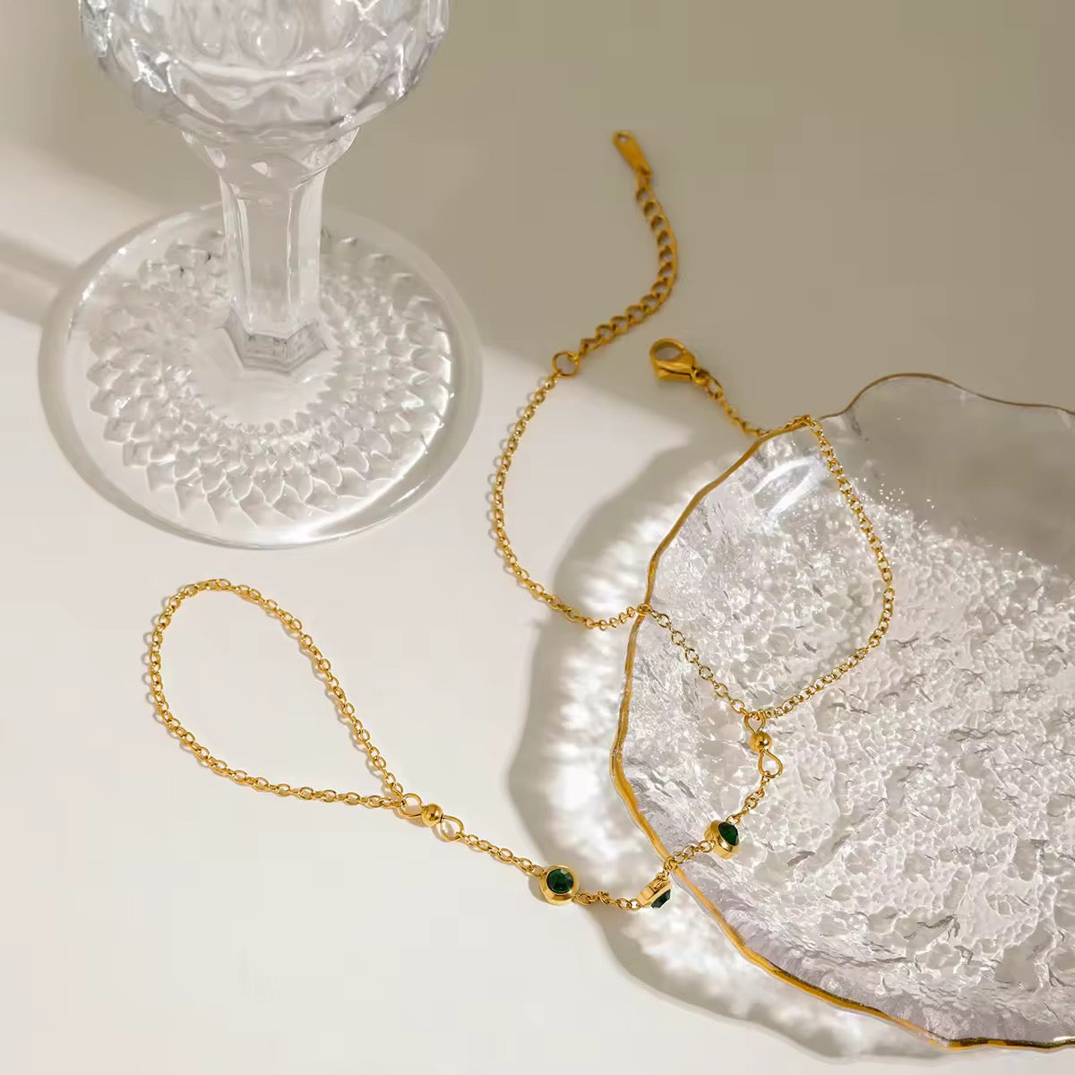 Hand bracelet verde