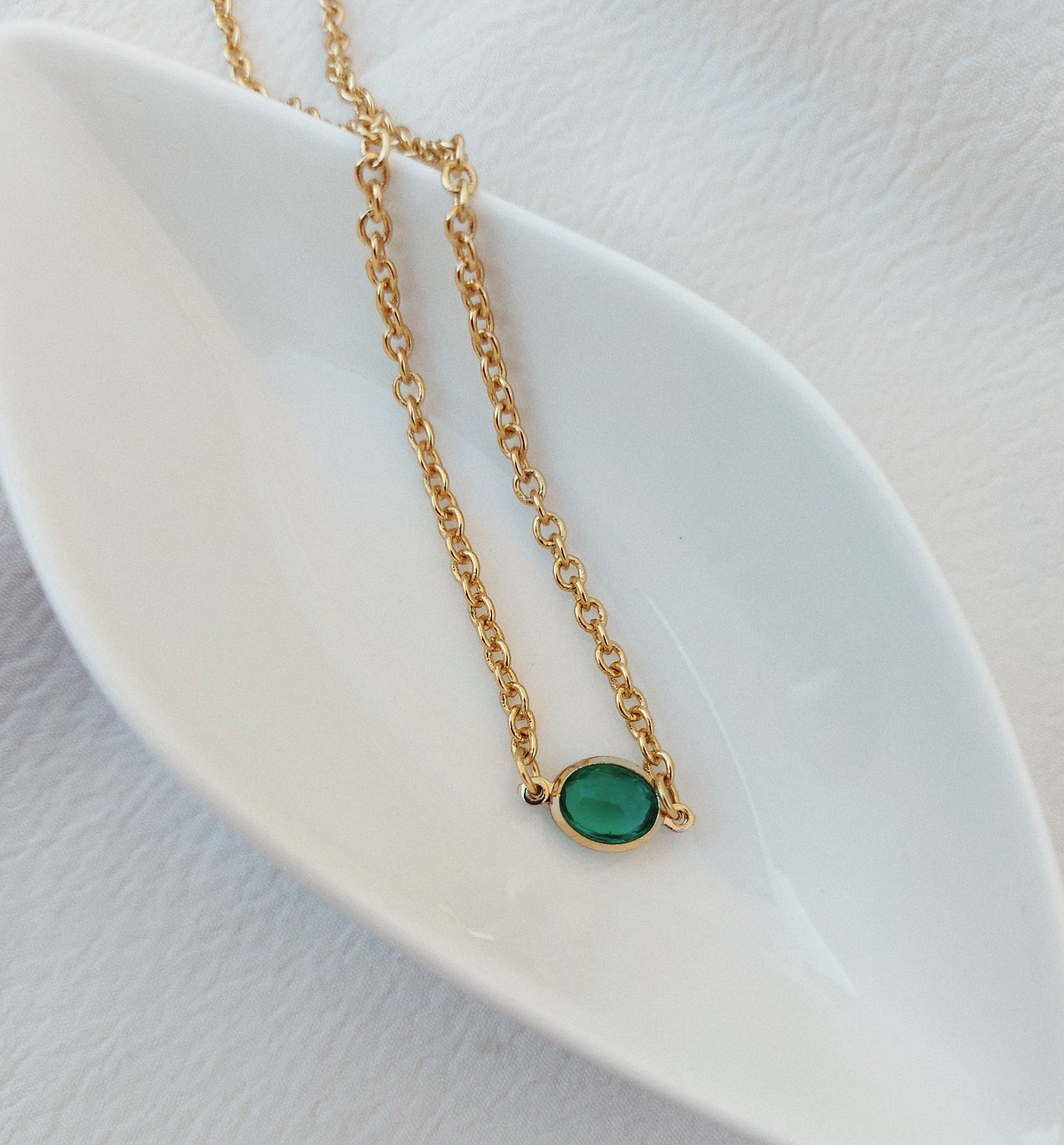 Chocker con piedra color