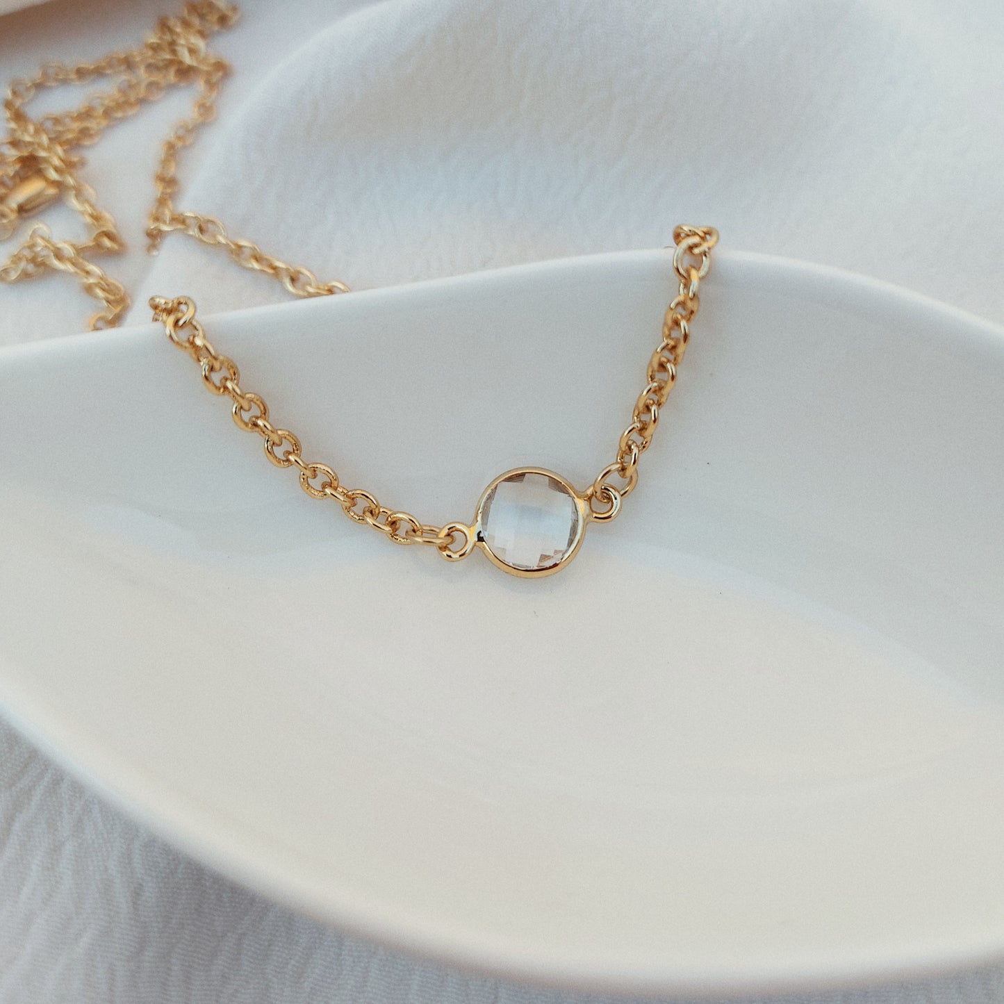 Chocker con piedra color