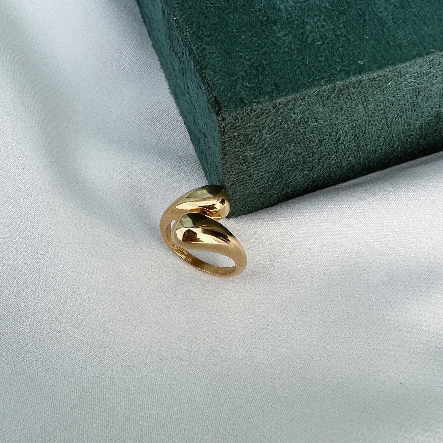 Anillo doble gota