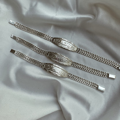 Pulsera petatillo plata