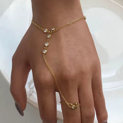 Hand bracelet piedras 2