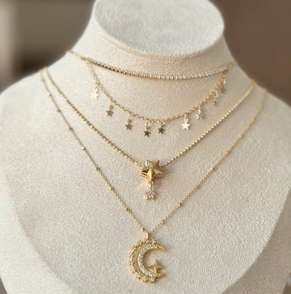 Collar Luna destello