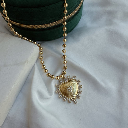 Collar corazón dolce