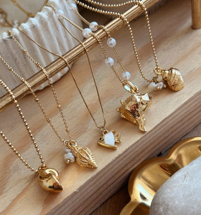 Collar caracol mini