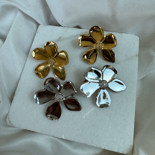 Aretes flor