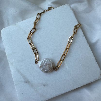 Brazalete perla barroca