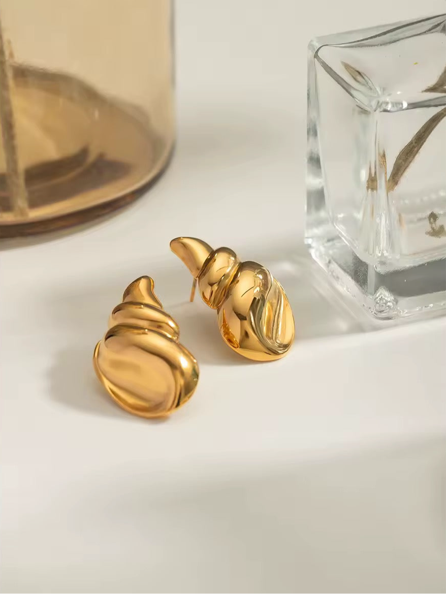 Aretes concha 🐚