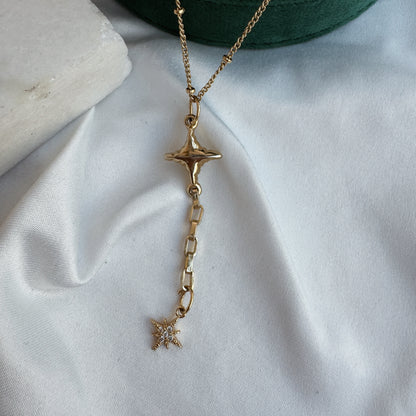 Collar estrella infinita