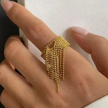 Anillo borla