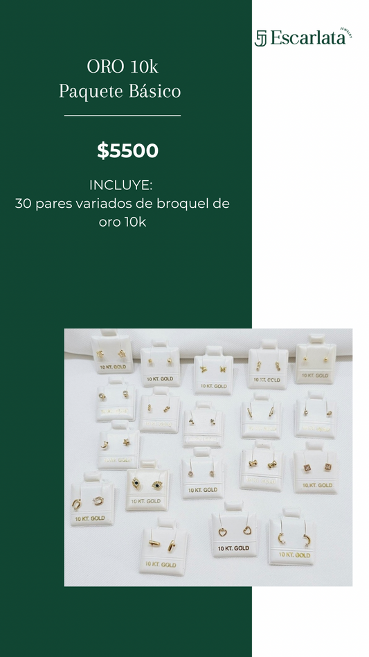 Paquete básico 30 piezas