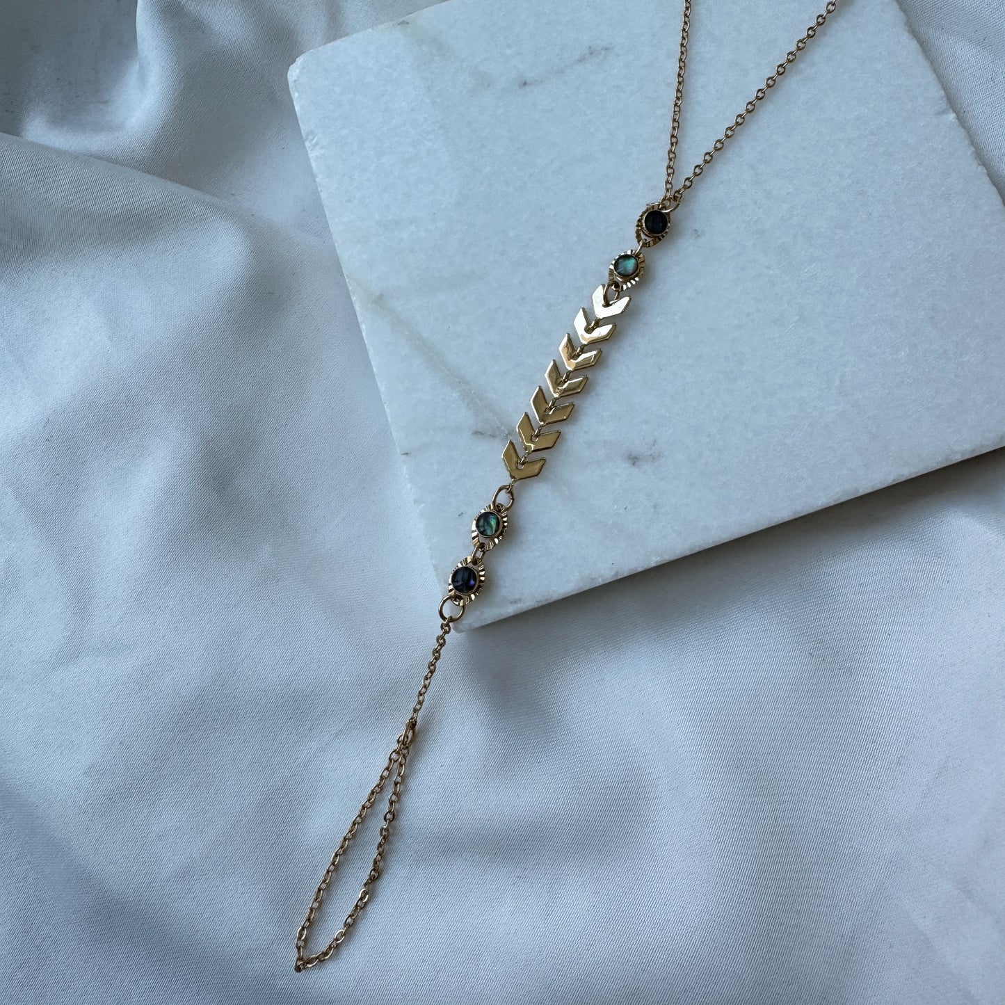 Hand bracelet abulon