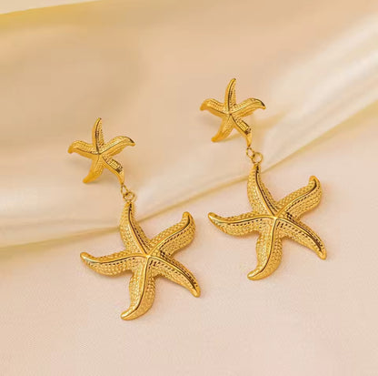 Arete doble estrella de mar