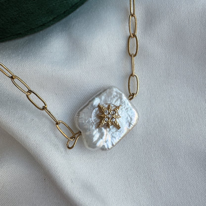 Collar perla star