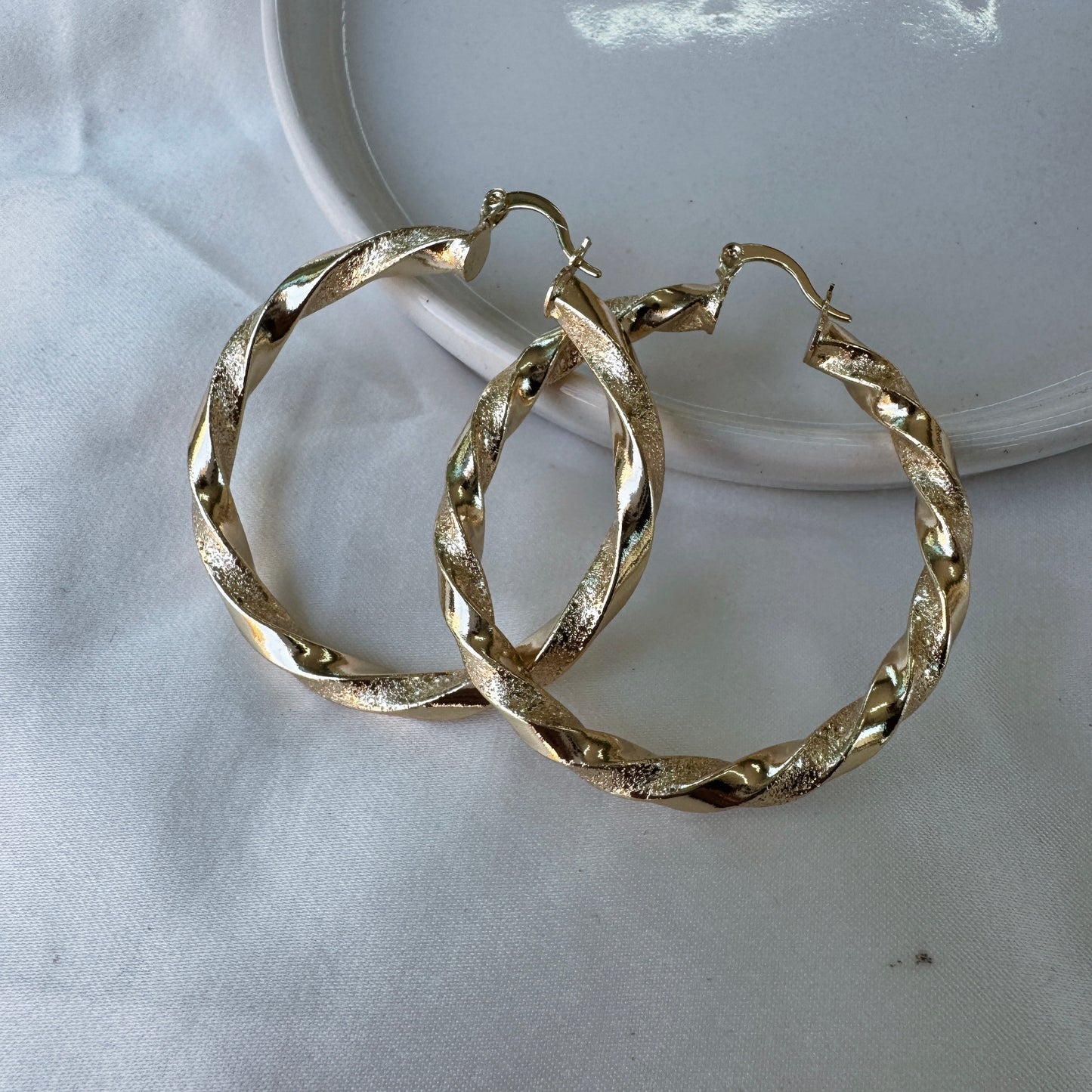 Arracada trenza grande