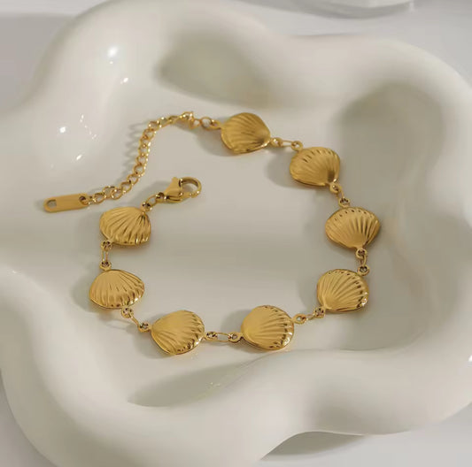 Pulsera conchas