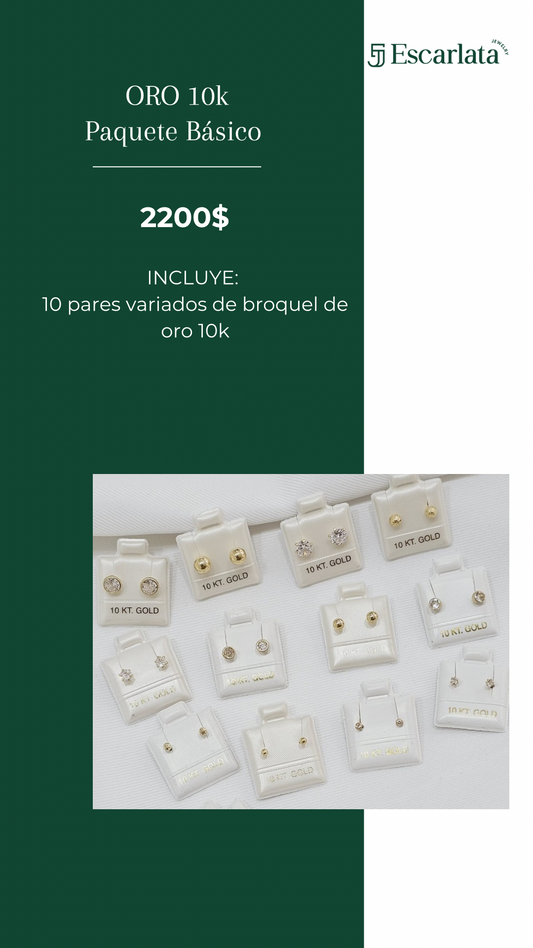 Paquete básico 10 piezas
