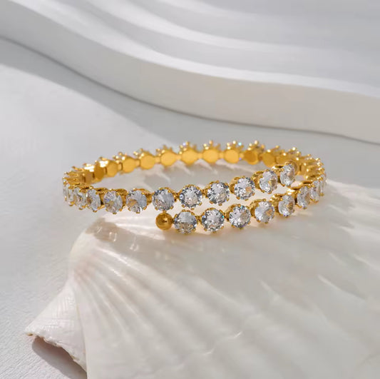 Pulsera tenis ajustable