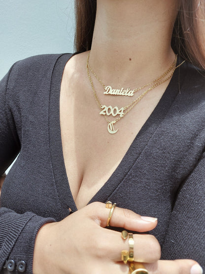 Collar nombre