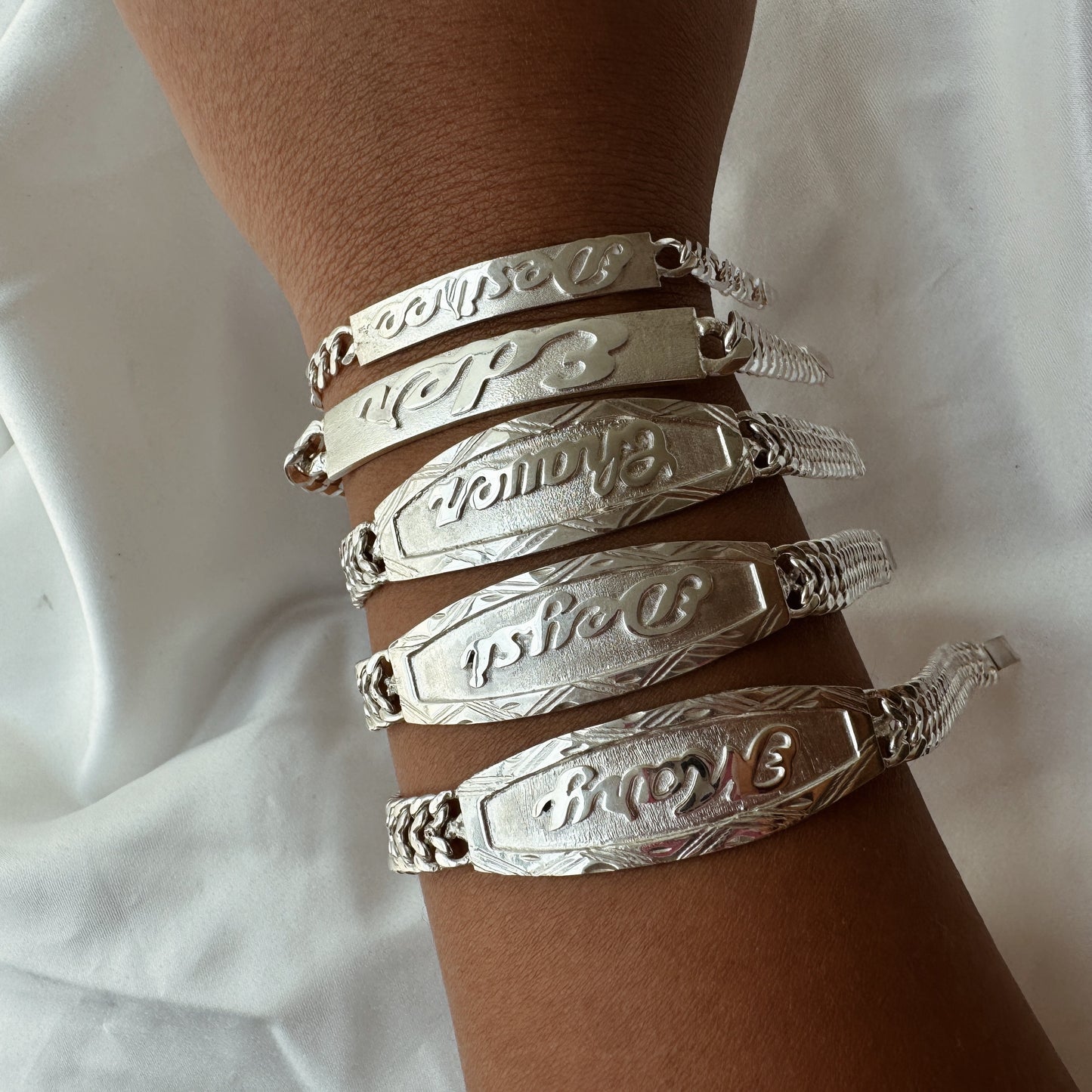 Pulsera petatillo plata