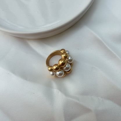 Anillo Perlas mix