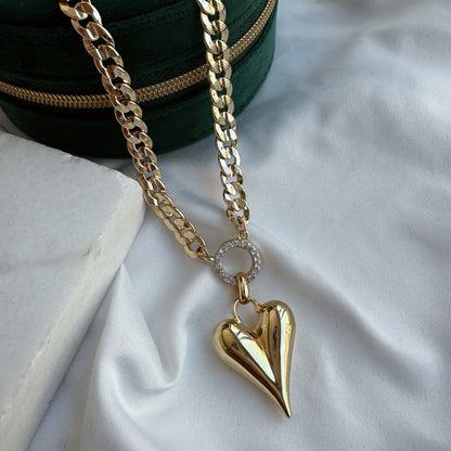 Collar corazón máximo
