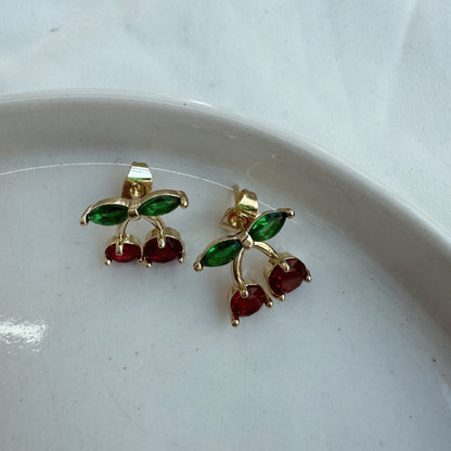 Conjunto cereza cristal