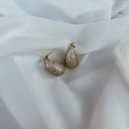 Arete gota circonias