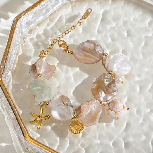 Pulsera Mar perlas