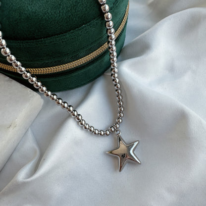 Collar balín estrella