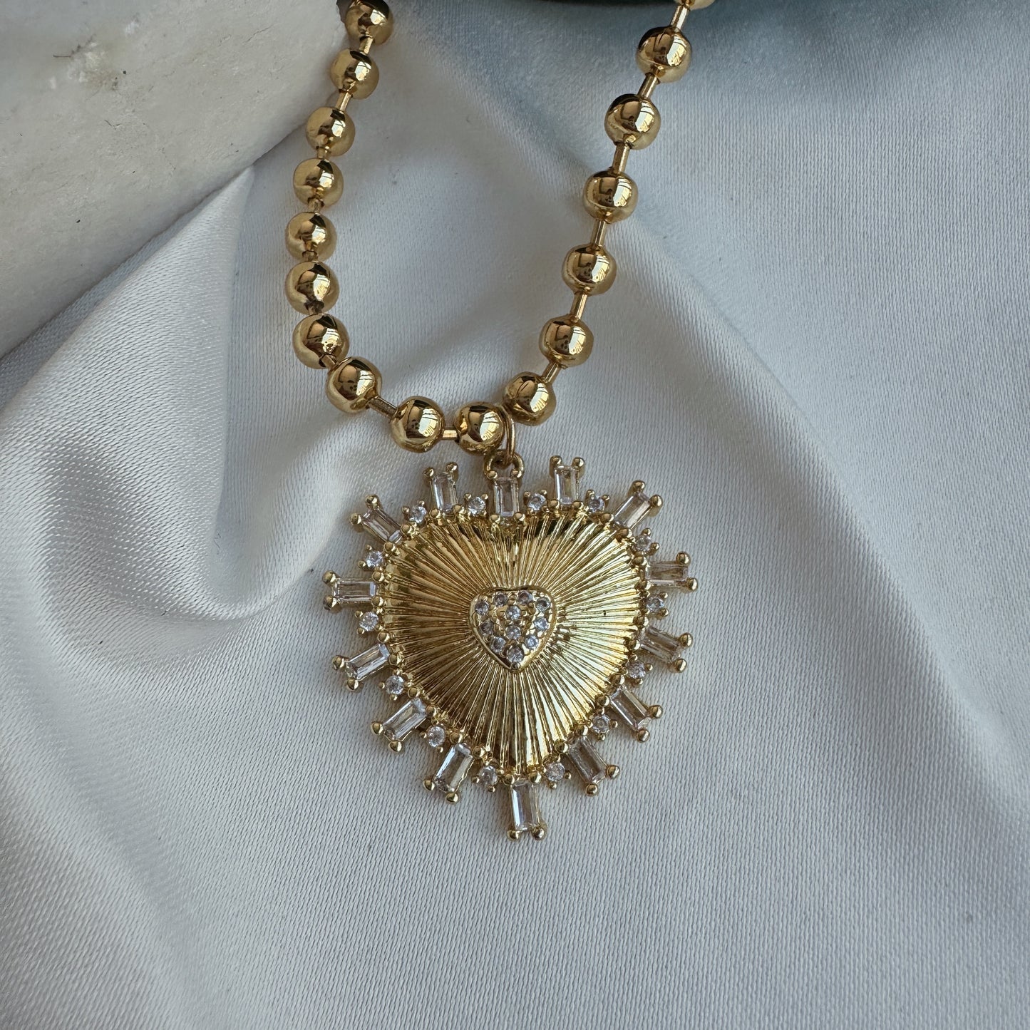 Collar corazón dolce