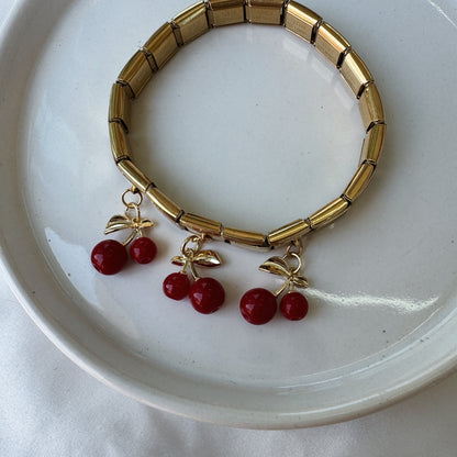 Pulsera italiana cerezas 1