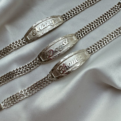 Pulsera petatillo plata
