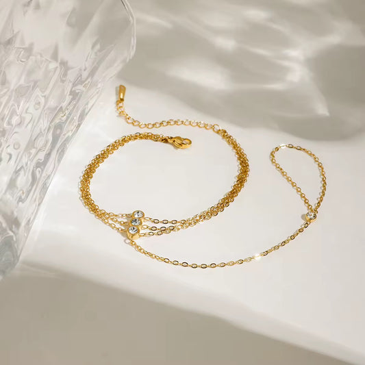 Hand bracelet piedras