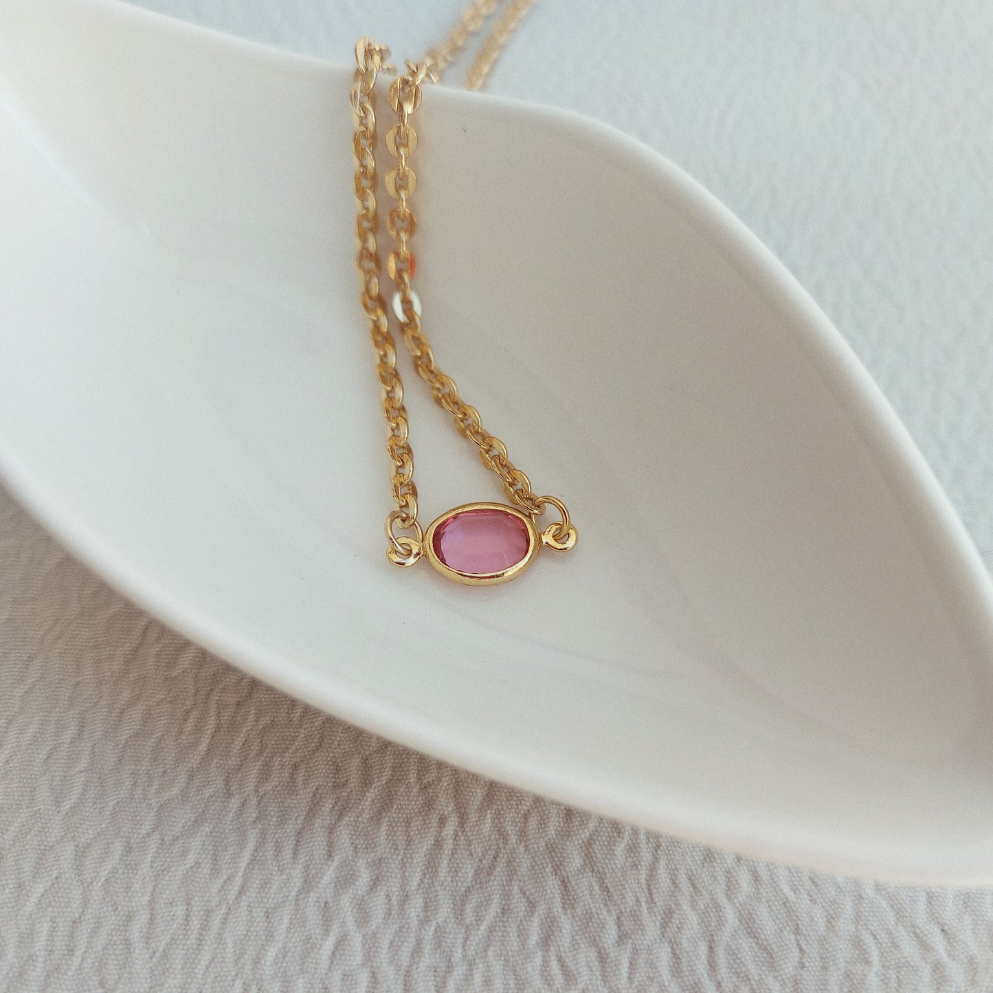 Chocker con piedra color