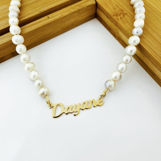 Nombre y perlas