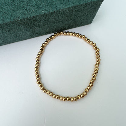 Pulsera bolitas acero inoxidable